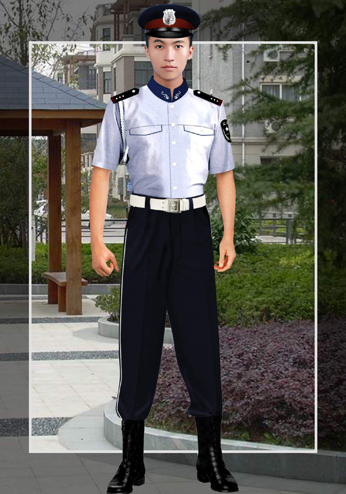 夏季保安制服短袖